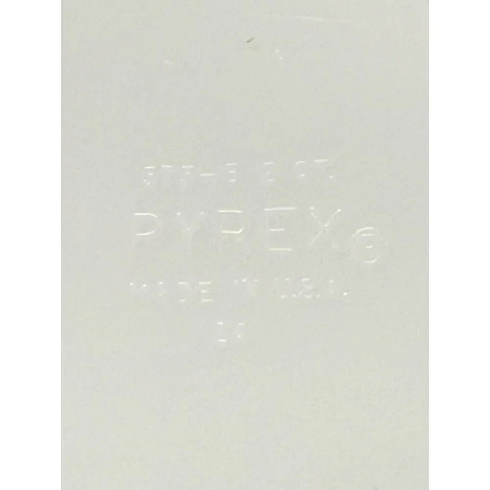 Vintage Pyrex Blue Snowflake Milk Glass Baking Dish No. 212 - Small Chip